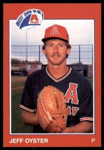 1988 Grand Slam Jeff Oyster Arkansas Travelers #24
