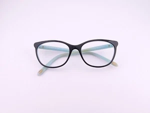 Tiffany & Co Brille, nur Gestell, schwarz/blau, 52-16-140, Kunststoff, Italy - Bild 1 von 19