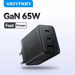 65W GaN Charger PD Plug Type C Quick Charge USB Fast Wall Charger Phone Tablet - Picture 1 of 16