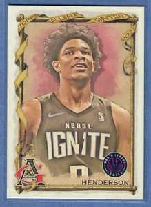 2023 Topps Allen & Ginter Scoot Henderson novato #265 Trail Blazers radiocontrol - Imagen 1 de 2
