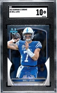 2022 Bowman U Chrome #5 Will Lewis SGC 10 GEM MINT RC Kentucky Wildcats - Picture 1 of 1