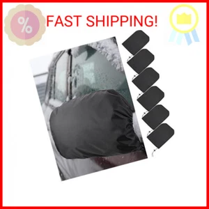 Frienda 6 Pieces Waterproof Side Mirror Covers Auto Rearview Protection Cover Ex - Picture 1 of 2