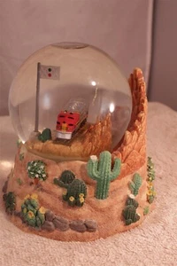 WESTLAND 2280 LIONEL SANTA FE MUSICAL GLOBE TUNE: DON'T FORGET ME IN 5 3/4" - Picture 1 of 5
