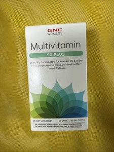 GNC Women's 50-Plus One Daily Multivitamin, Multimineral Support Women 11/26 Q4 - Picture 1 of 4