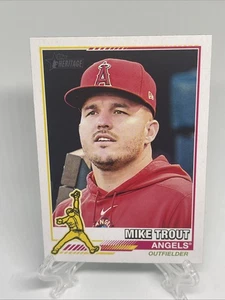 2025 Topps Heritage Redefined Mike Trout 76r-15 - Bild 1 von 2