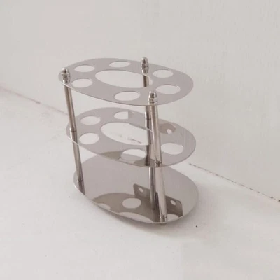  Metal Circle Toothbrush Stand Stainless Steel Stand, Bathroom Organizer - Image 1 of 4