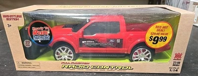 Radio Remote Control Vehicle Red Ford F 150 Raptor Pick Up Truck...Never Open - Image 1 of 4