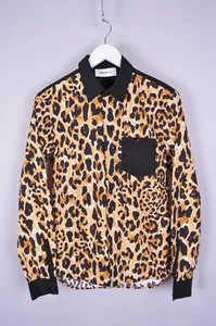 Mens Paco Rabanne x H&M Leopard Print Shirt Size S Designer - Picture 1 of 11