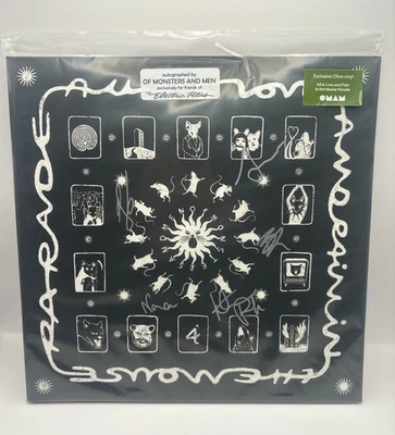 Of Monsters and Men All Is Love and Pain in the Mouse Parade Signed Olive Vinyl - Image 1 of 3