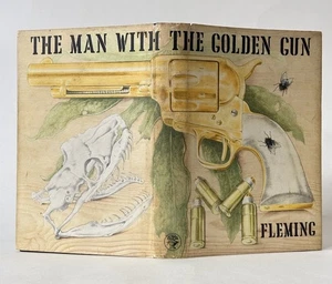 The Man with the Golden Gun, Ian Fleming. 1965 1st Edition. Near Fine in DJ - Picture 1 of 4