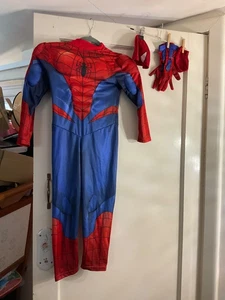 Disney Spider-Man boys full costume 5/6 years - Picture 1 of 4