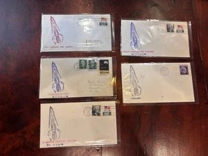 UNKNOWN 5 Covers Poseidon 1969-73 Missiles Florida Cape Canaveral Space !! - Picture 1 of 1