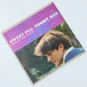 Tommy Roe - Sweet Pea - Vintage 1966 LP Vinyl Record Album 33 RPM Rock Pop - VGC - Picture 1 of 5