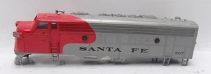 HO / UNBRANDED / DIESEL LOCOMOTIVE #307 / SANTA FE / SHELL / PARTS - Picture 1 of 5
