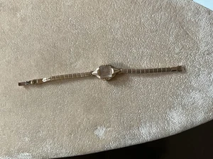 Women’s Or Girls Bulova 10k GF Vintage Watch 6” - Picture 1 of 7