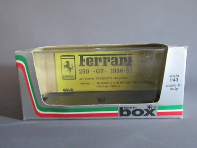 A507 BOX Model 8407 Italie Boite Vide 3 Heures Pau 1957 Ferrari 250 GT #58 1:43 - Photo 1/4