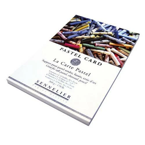 SENNELIER La Carte Pastel Pad - 12 Sheets/6 Colours/360gsm - 24 x 16cm - Image 1 of 1