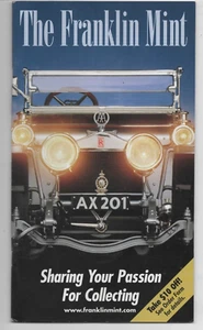 2001 FRANKLIN MINT, Diecast Cars, Trucks & Collectables Catalog (51 Pages) - Picture 1 of 2
