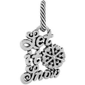 Charm Brighton Winter Wishes Let it Snow JC3761 nuovo senza etichette RT- $22-NUOVO - Foto 1 di 3