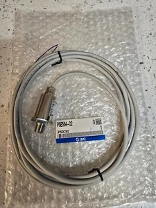 SMC PSE564-02 Pressure Sensor 12-24 VDC 0-500 kPa - Picture 1 of 3