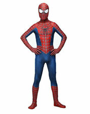 Adult Kids Spiderman Tobey Maguire Cosplay Costume Boys Zentai Jumpsuit Party