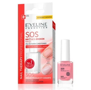 Eveline Cosmetics Nail Therapy SOS Conditioner – Brittle & Damaged Nails, 12ml - Picture 1 of 3