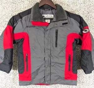 Columbia Giacca Sci/Snowboard Gioventù 10/12 Isolata Impermeabile con Cappuccio - Foto 1 di 14