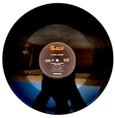 CYNDI LAUPER   12"  33 RPM Promo "CHANGE OF HEART"   AOR MIX  Never Played MINT! - Image 1 of 4
