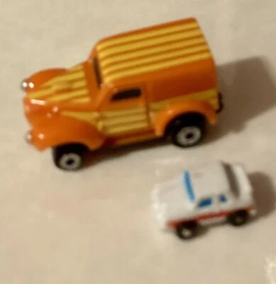 🏁 Micro Machines Galoob INSIDERS Willys ‘41 Van Ford T-Bird Micro Mini 🏁 - Image 1 of 4