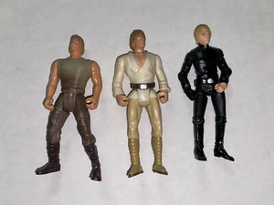 Lote de figuras de acción Star Wars 3 3/4" Luke Skywalker - Imagen 1 de 2