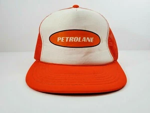 Gorra PETROLANE Trucker Farmer Mesh EE. UU. De colección Años 70 Gasóleo Snapback - Imagen 1 de 6