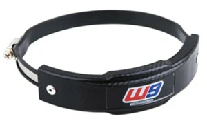 Warp 9 Universal Exhaust Slider-Black Fits oval & hexagon Cans Slip On Dirt Bike - Picture 1 of 5