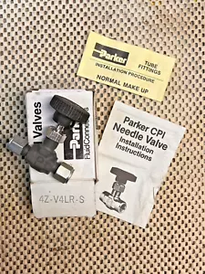 Parker 4Z-V4LR-S Needle Valve - Picture 1 of 3