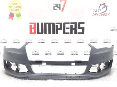 AUDI A3 S3 2013 - 2016 S LINE OEM HATCHBACK FRONT BUMPER WITH WASH JETS NEW - Image 1 of 4