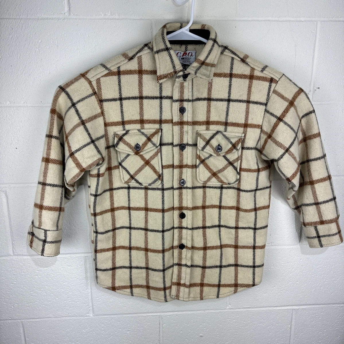 50's wool jacket CPO jacket ヴィンテージ チェック柄 50's wool jacket CPO jacket ヴィンテージ チェック柄 50s