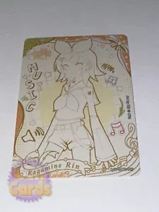 CARTE KAYOU CARD HATUSNE MIKU : KAGAMINE RIN QCY-MTR-003 - Imagen 1 de 1