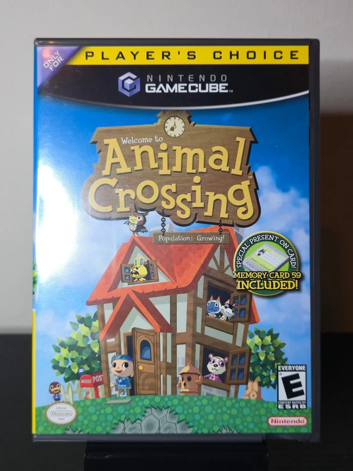 Animal Crossing (GameCube, Player’s Choice) Factory Sealed w/ Memory Card - Mint - Image 1 of 4