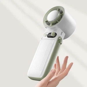 Portable Turbo Fan with 199 Wind Speeds for Extended Use and Outdoor Comfort - Photo 1/6