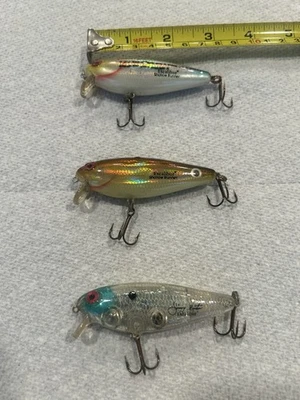 Excalibur Jimmy Houston/Bill Dance “Swimin Image” Lot (3) Nice! - Image 1 of 4