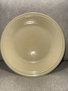 Fiesta FIESTAWARE Dinner Plate 10.375" Cream Ivory HLO USA - Picture 1 of 5