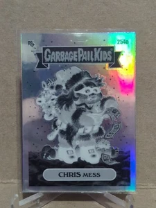 2024 Topps Chrome Spazzatura Secchio Bambini Serie 7 Rifrattori Negativi #254a Chris Mess - Foto 1 di 2