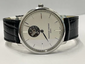 FREDERIQUE CONSTANT SLIMLINE AUTOMATICO TOP CONDITION SWISS MADE UOMO 40 MM - Picture 1 of 10