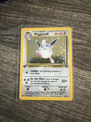 Wigglytuff #16 1st Edition NM - Image 1 of 2