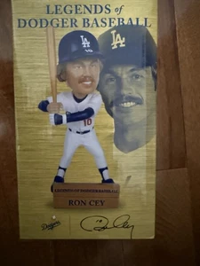 MLB Ron Cey Legends of LA Dodger Baseball SGA Bobblehead Giveaway 7/18/25 NEW - Picture 1 of 1