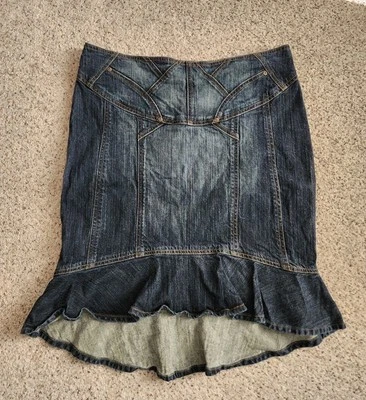 Falda vaquera boho retro Jones Wear Y2k talla 14 Foto 1 de 4