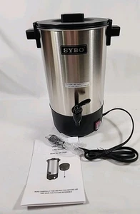 NEU Sybo SR-CP-35C Edelstahl Kaffee Kaffeemaschine 30 Tassen KOSTENLOSER VERSAND - Bild 1 von 4
