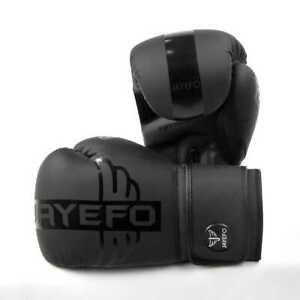 Leather Boxing Gloves Muay Thai Training Punching Bag Sparring MMA kickboxing