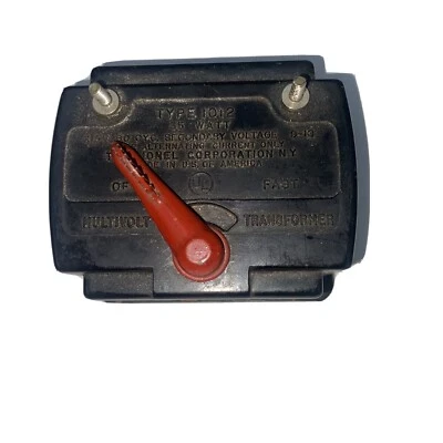 VINTAGE LIONEL TYPE 1012 35 WATTS MULTI VOLT TRANSFORMER Needs Wiring for Parts) - Image 1 of 4
