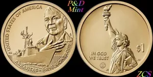 2025 P&D AR American Innovation Dollar Coins Raye Montague Harry Perry Class - Bild 1 von 4