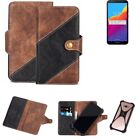 Handy Hlle fr Huawei Honor Play 7 Wallet Case Cover Smartphone Braun 